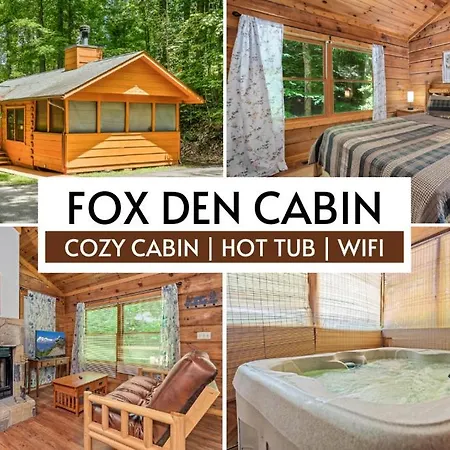 Romantic Cabin, Hot Tub, Wifi, Fireplace